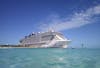 Ship From Beach at Ocean Cay