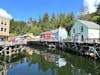 Creek Street in downtown Ketchikan