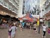 Boardwalk on Symphony of the Seas. 