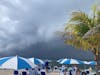 Labadee Haiti - storm blowing in