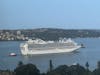 Leaving Sydney Harbour