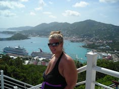 Charlotte Amalie, St. Thomas - View from the top of the Skyride