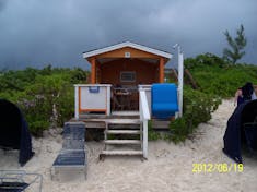Half Moon Cay, Bahamas (Private Island) - Our cabana rental on Half Moon Cay.