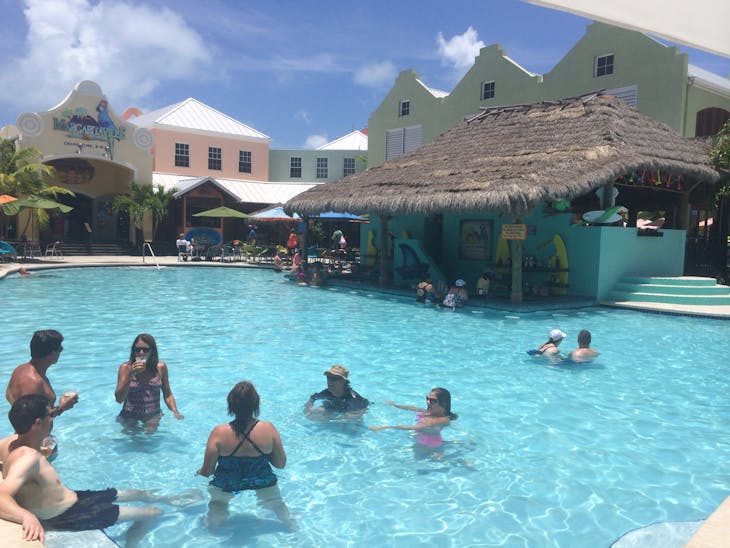 Margaritaville Cafe Pool Bar on Grand Turk - Caribbean Princess