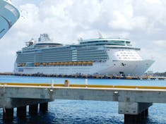 Cozumel, Mexico - The Liberty of the Seas was in Cozumel the same day.