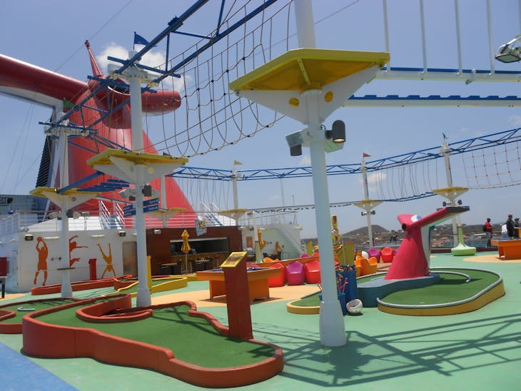 Rope Course - Carnival Breeze