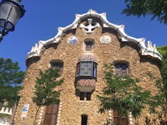 Barcelona, Spain - Park Guell in Barcelona, Spain