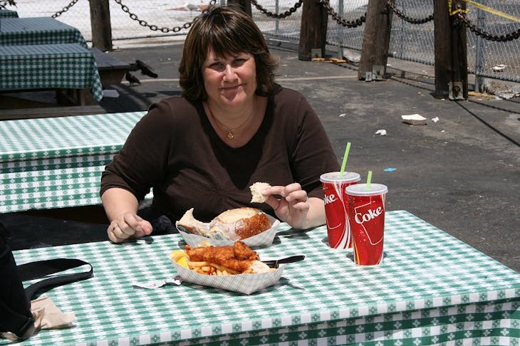 Lunch at Salty's at Pier 43Â½, Fisherman's Wharf. - Celebrity Infinity