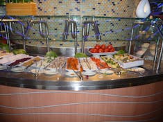 Buffet Salad Bar Lido Deck