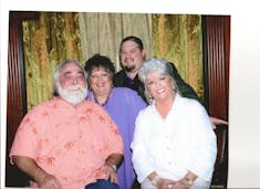 Ira and I with Paula Deen and Micheal