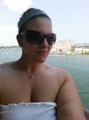 Ft. Lauderdale (Port Everglades), Florida - Selfie on the Balcony