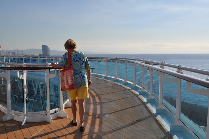 Walkway on Royal Princess - Royal Princess