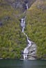 Waterfalls from the melting snow, everywhere