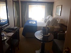 Oceanview Stateroom - Before Renovation