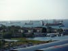 Colon, Panama: Ships waiting to enter Panama Canal