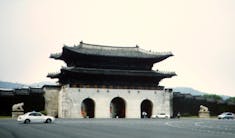 Incheon (Seoul). South Korea - Front entrance of Palace