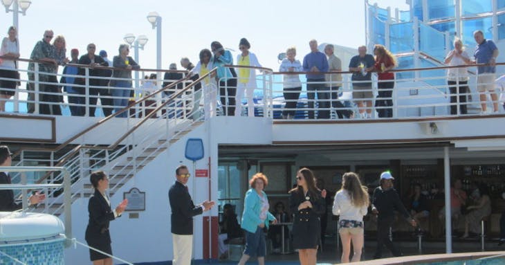 San Pedro (Los Angeles), California - Crown Princess Sail Away