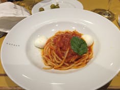 Eataly Steakhouse - Spaghetti w/Mozzarella, Tomato and Basil