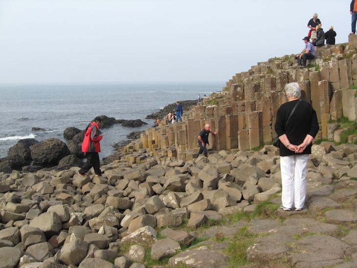 Cork, Ireland--Giant's Causeway, world famous basalt column rock formations - Royal Princess