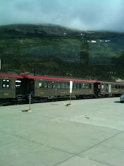 White Rail Pass Train--Skagway, AK