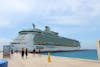 Freedom of the Seas in Cozumel.