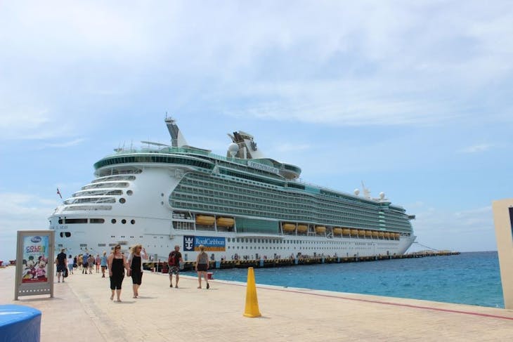 Freedom of the Seas in Cozumel. - Freedom of the Seas