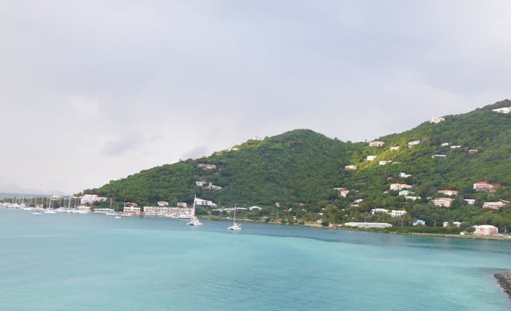 Tortola, British Virgin Islands - Approaching Tortola