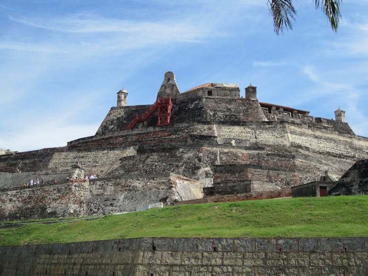 Cartagena, Colombia - Castillo de San Felipe de Barajas, fortress in Cartagena
