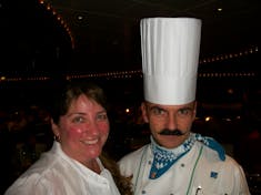 Amy with the greatest chef!