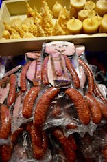 Sausage Man at Sharding Austria Christmas Market