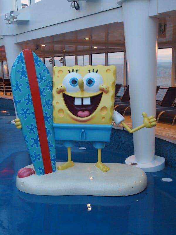 SpongeBob on The Breakaway - Norwegian Breakaway