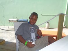 Philipsburg, St. Maarten - My young man
