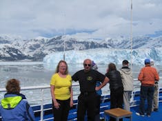 Approaching Hubbard Glacier, we spent hours here and very close, don't believe a