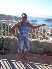 Charlotte Amalie, St. Thomas - Lookout spot in St.Thomas