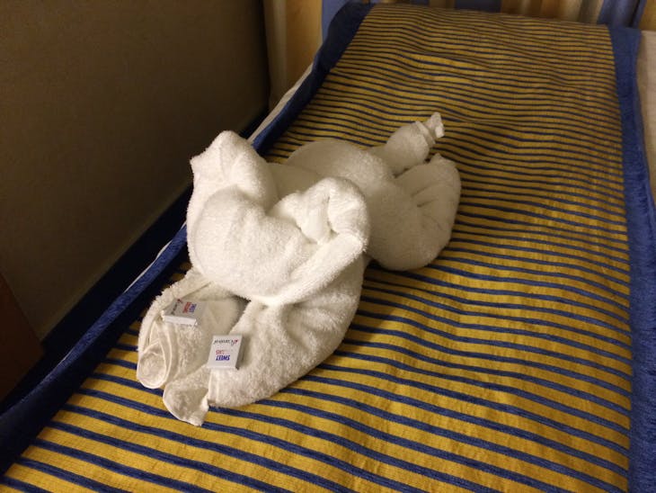 Towel animal - Carnival Sunshine