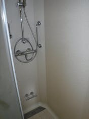 Miami, Florida - Our shower stall