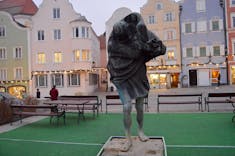 Sharding, Austria - St. Christopher Statue