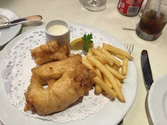 Main Dining Room Fish & Chips Lunch