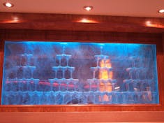 Water display at Magnums