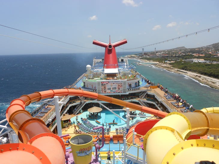 Water Slides  - Carnival Breeze