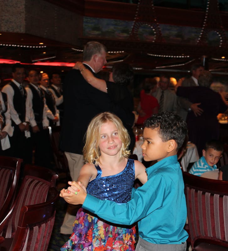 Shaman dancing with a "real girl" - Carnival Conquest