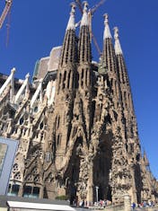 Barcelona, Spain - Sagrada Familia in Barcelona, Spain