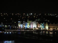 Willemstad, Curacao - CuraCao at night leaving port