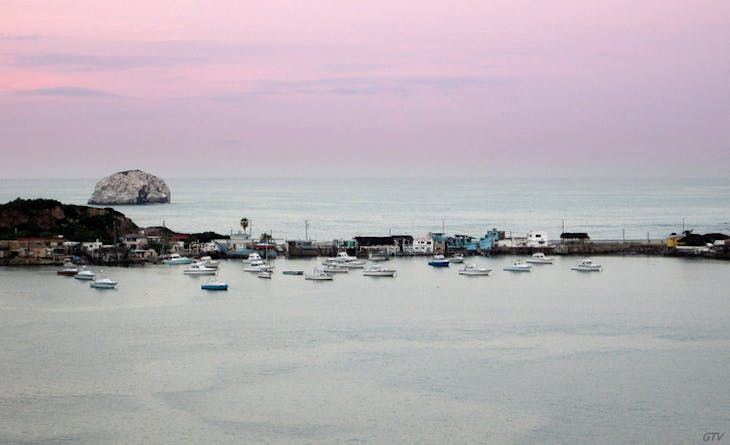 Mazatlan, Mexico - Cruising in to Mazatlan