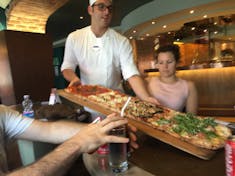 Metre of Pizza at Eataly Pizzeria