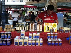 Toulon, France - Honey at the market in Aix