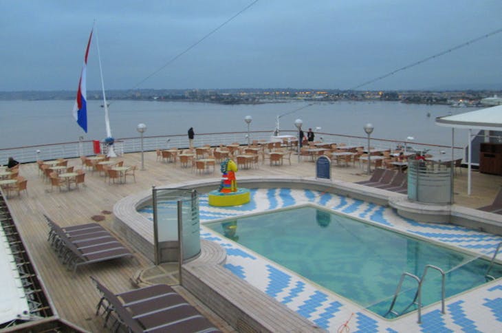 San Diego, California - Westerdam aft pool