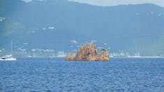 Tortola, British Virgin Islands - One of the islands on the boat tour