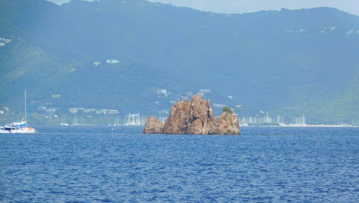 Tortola, British Virgin Islands - One of the islands on the boat tour