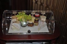 Cheese tray in Crown Grill on Royal Princess